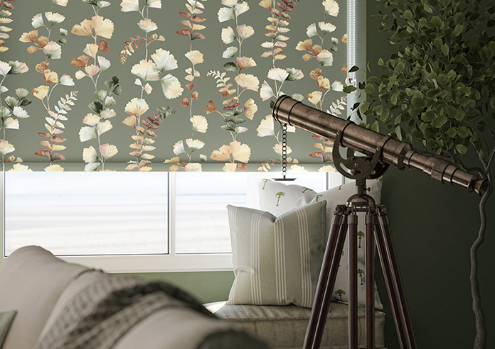 Eucalyptus, Moss Green - Twist&Fit Roller Blind - Image 5